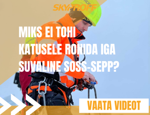 Reporter: Miks ei tohi katuse puhastamiseks palgata suvalist soss-seppa?
